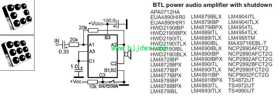 APA0712HA EUA4890HIR0 HWD2190IBP LM4872IBP LM4904ITL应用电路图纸.jpg
