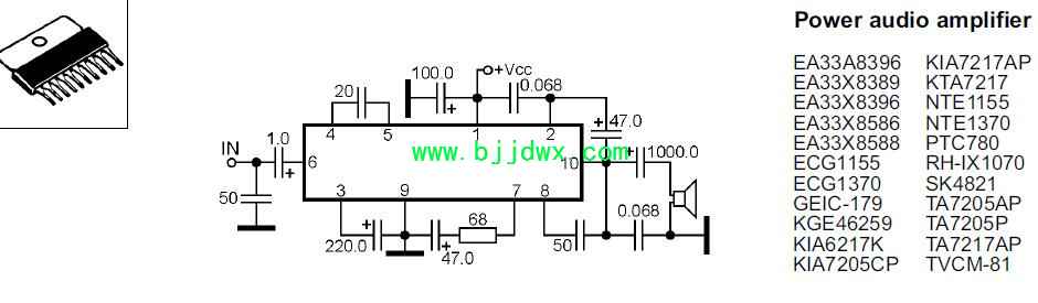 EA33A8396 ECG1155 ECG1370 KTA7217 NTE1370 PTC780 SK4821 TA7205AP TA7217AP图纸.jpg