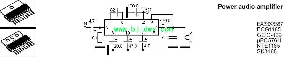EA33X8387 ECG1185 GEIC-139 UPC576H NTE1185 SK3468图纸.jpg