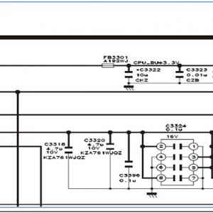 夏普彩电LCD-52LX830A不开机红灯闪 2 下的维修