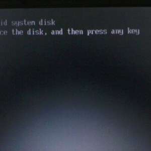 Invalid system disk޷