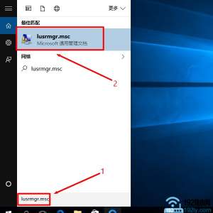 ͨlusrmgr.mscWIn10ıû