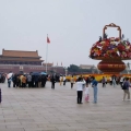 国庆节前的天安门广场