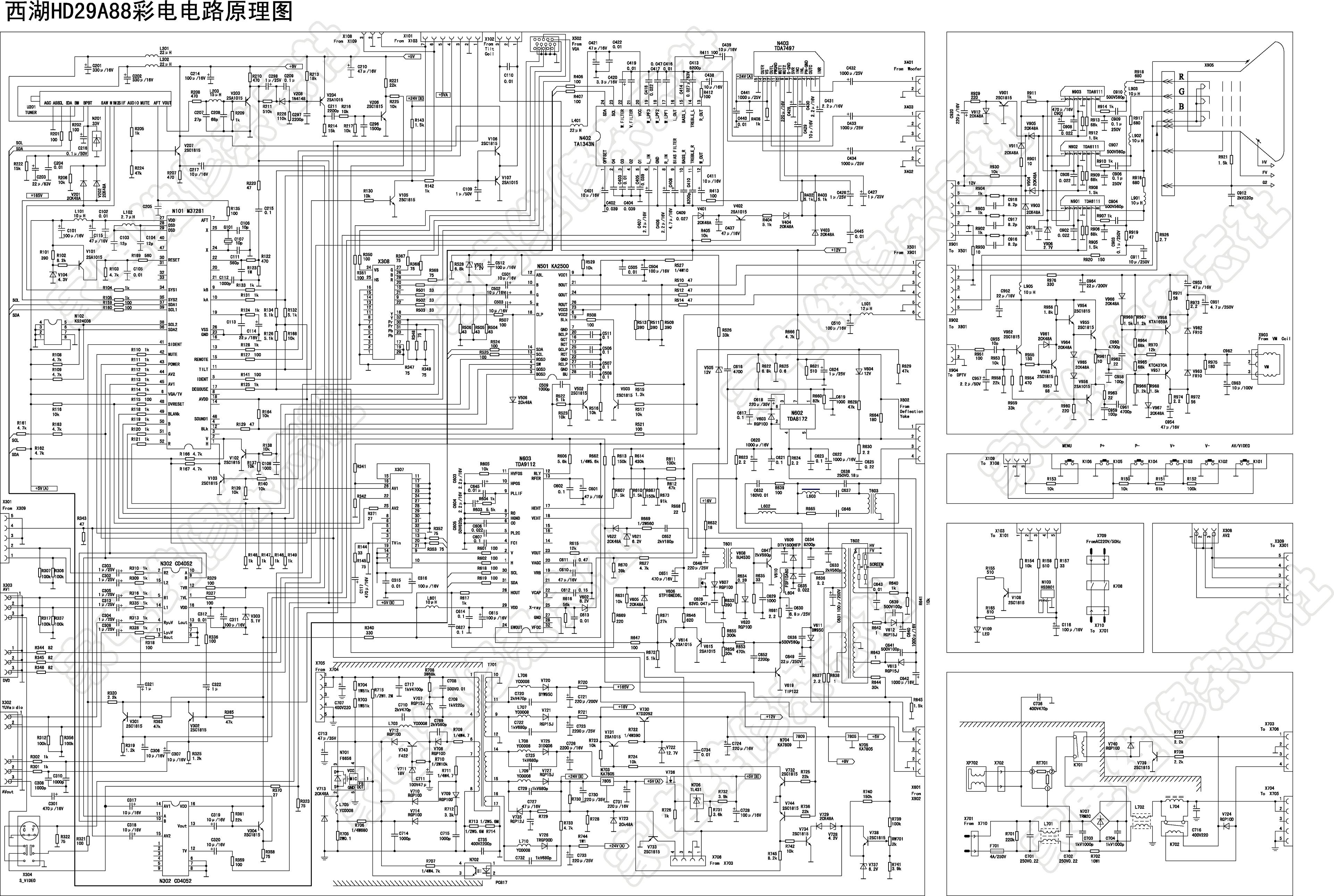 西湖HD28A88彩电电路原理图.jpg