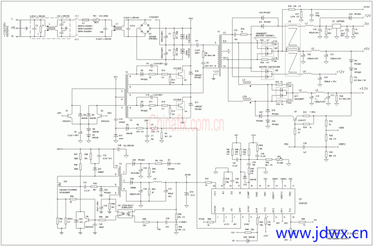 ATX典型电路图(SG6105).gif