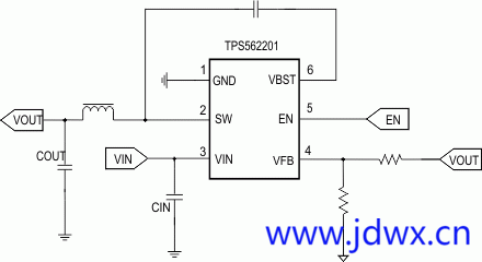 TPS56220x 采用 SOT-23 封装的 4.5V 至 17V 输入、2A 同步降压稳压器.gif