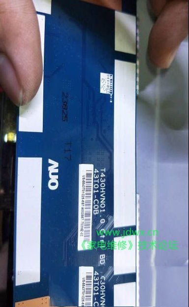 LETV乐视L434FCNN液晶电视灰屏的检修思路