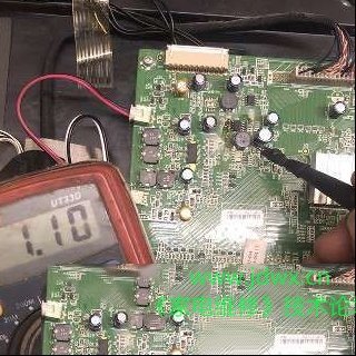 液晶电视主板开机困难的检修思路一例