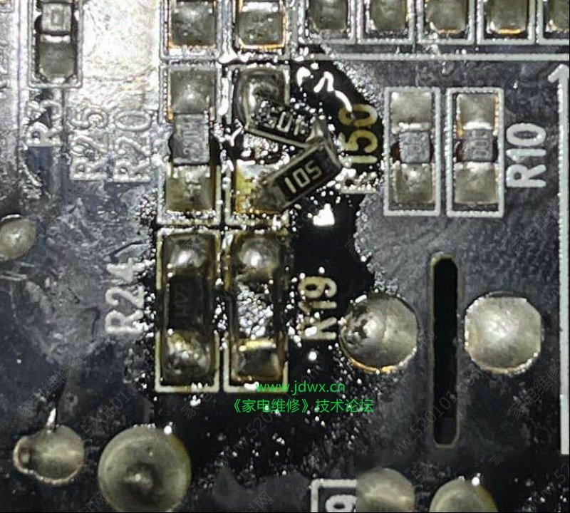 联想17TV 55S9i液晶电视不通电的检修思路
