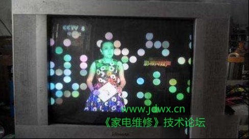 CRT电视机的消磁电路原理