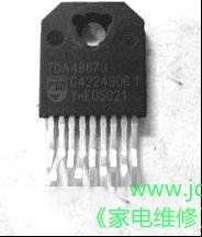 CRT彩电场输出TDA4867J的代换
