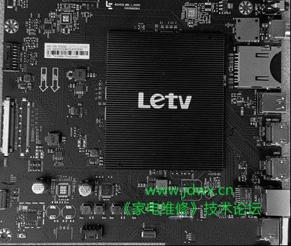 乐视X43S液晶电视灰屏检修思路