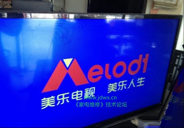 美乐LE37M11E液晶电视无法开机的故障检修