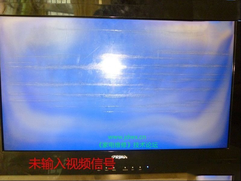 厦华LC-27U25液晶电视更换偏光膜过程（图）