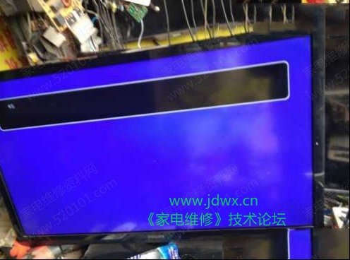 32英寸组装机模式功能乱跳的检修思路