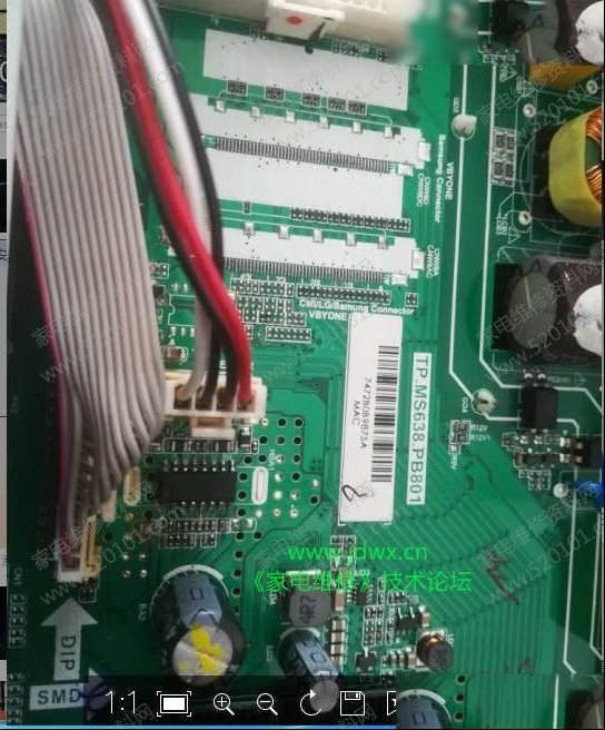 PPTV 32C3液晶电视无声音的检修思路