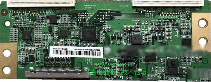 用电压激穿法修复京东方HV430FHBN1D屏短路白屏故障