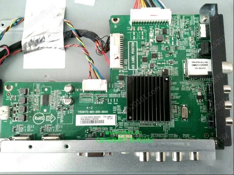先锋LED-42E600液晶电视通电蓝灯亮不开机