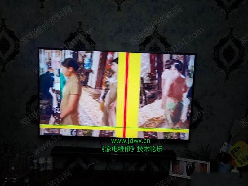 小米3液晶电视无图像有背光的检修思路