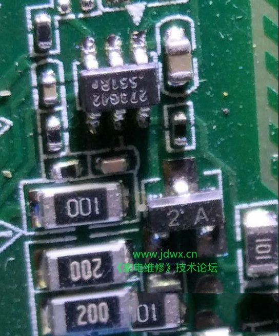 夏新ML-3215Y液晶电视不开机的检修思路