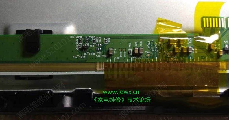 暴风TV 40X液晶电视灰屏的检修思路