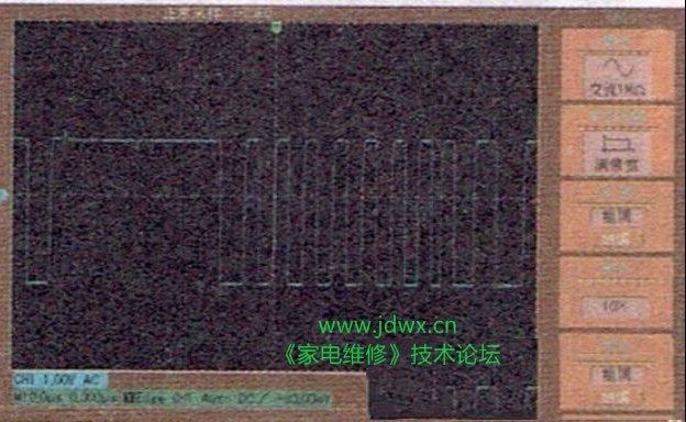 液晶电视关键点实测波形参考（图）
