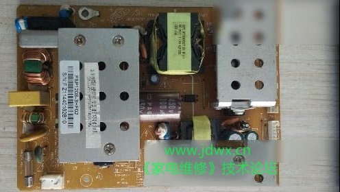 液晶电视电源遭雷击后的检修思路过程
