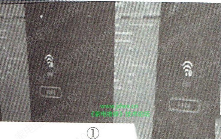乐视X3-55液晶电视更换主板后显示双屏的检修思路