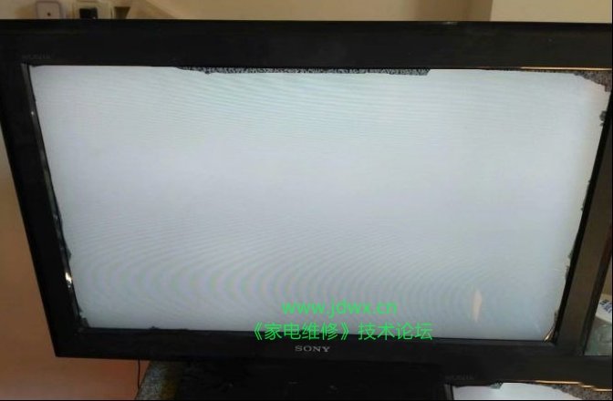 索尼液晶电视更换偏光膜过程（图）