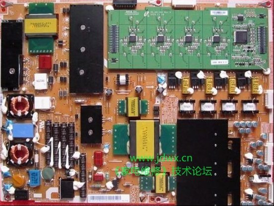 三星UA55C8000经常烧副电源开关变压器解决办法