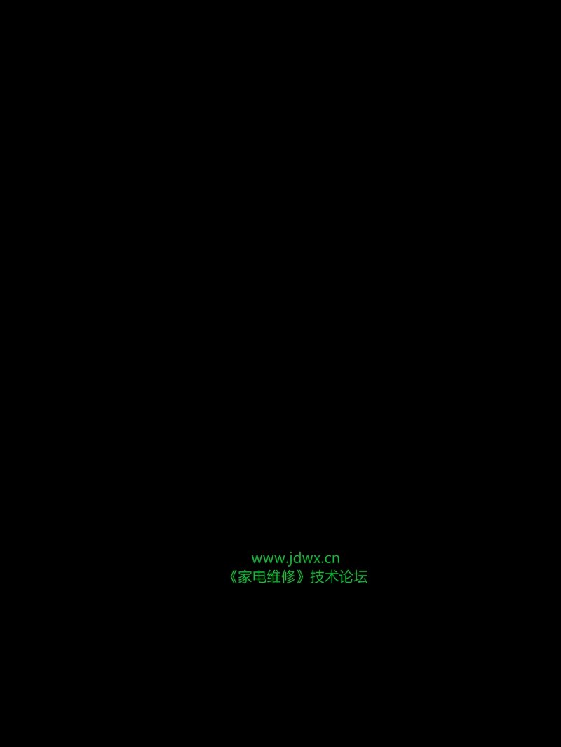 夏普LCD-32L120A液晶电视图像模糊且图像反应慢