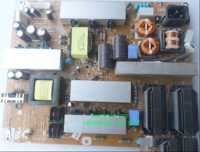 LG 42LK465C-CC液晶电视通电开机无反应的检修思路