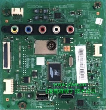 三星UA32F4088AR液晶电视无背光但有声音