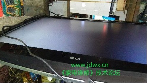 LG 42LB9R-TD液晶电视灰屏但有声音检修思路