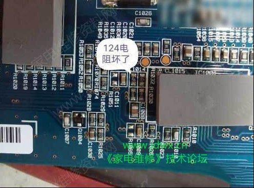 索尼KDL-42W650A液晶电视红灯闪6次不开机的检修思路