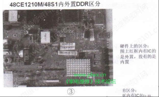 三洋48CE1210M液晶电视换主板后屏参故障维修
