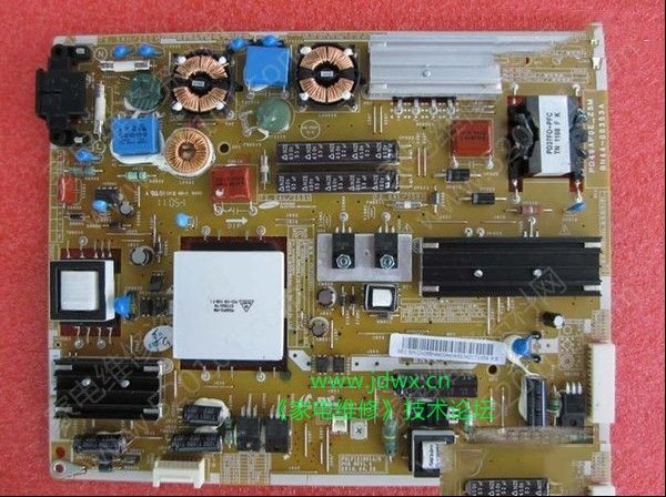 三星UE46C5100液晶电视开机无背光的维修