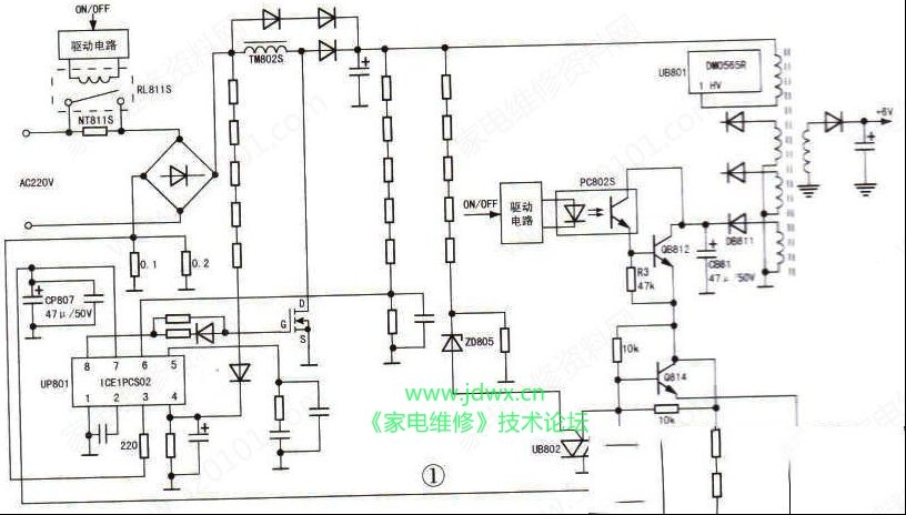 三星LA46N71B液晶电视开机困难的检修思路