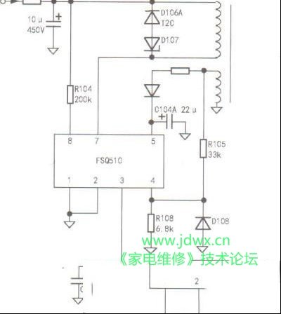 飞利浦47PFL5403液晶电视深度待机状态的原理分析
