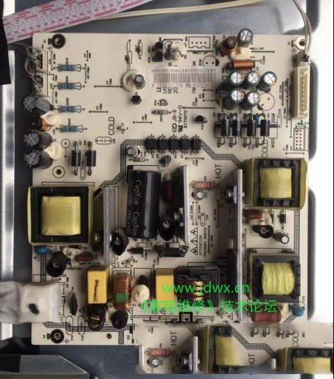 三洋42CE530A液晶电视开机没有反应指示灯不亮