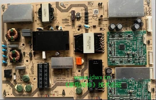 夏普LCD-60SU575A液晶电视开机没有反应的检修思路