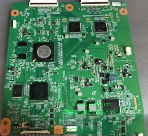 索尼KDL-46HX800液晶开机红色指示灯闪4下的检修思路