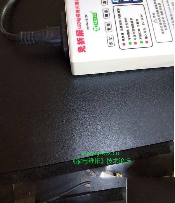 索尼KLV-40R470A液晶电视红灯闪6下的检修思路