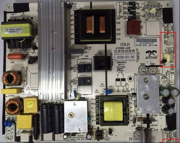 长虹欧宝丽LED42V3i开机没有反应不通电检修思路