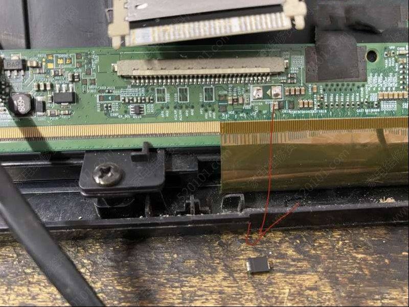 长虹32D2060液晶电视无图像呈暗蓝色状