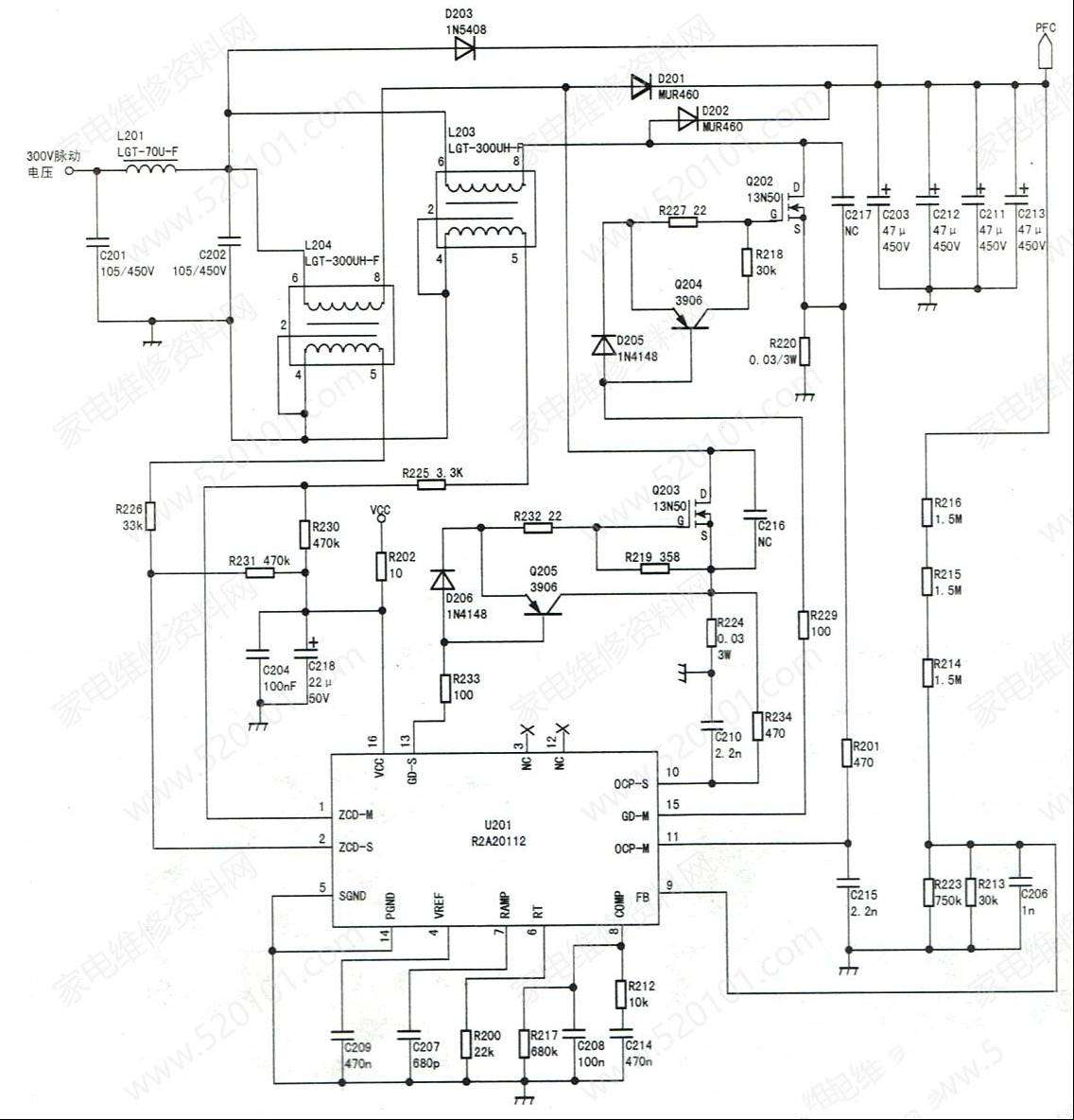 长虹UD55B6000iD液晶电视二次不开机的维修