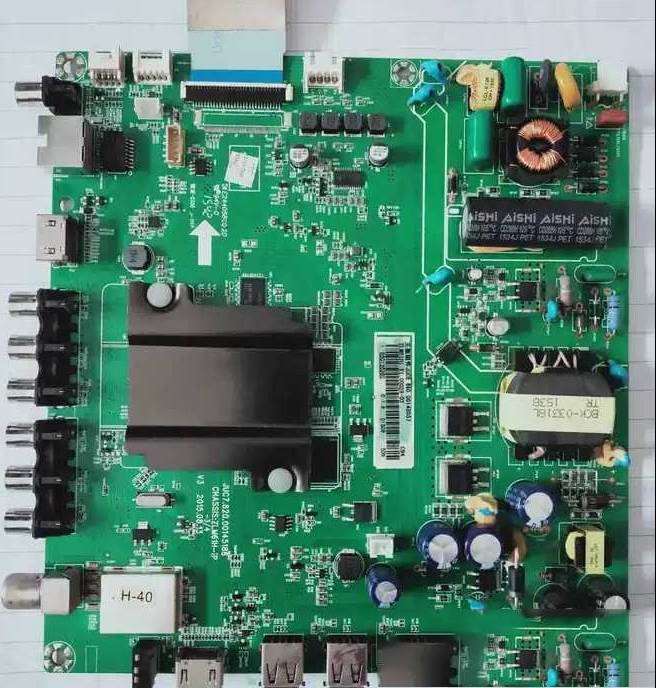 长虹39D3700i液晶电视无声音的检修思路