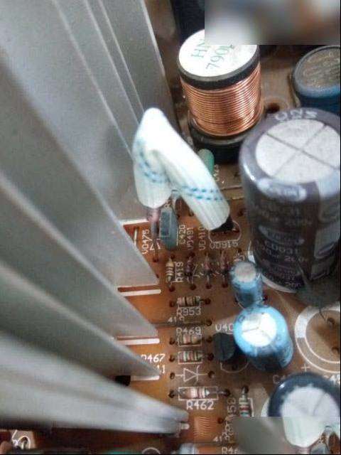 康佳F2509A彩电不开机，指示灯红灯亮
