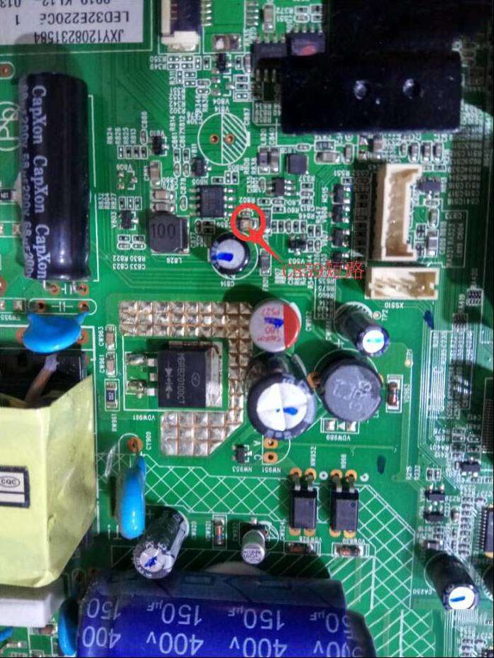 康佳LED32F2200CE液晶电视指示灯不亮