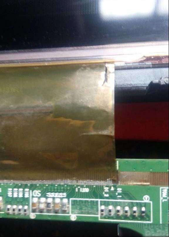 康佳LED32F1100CF液晶电视满屏竖带的解决办法